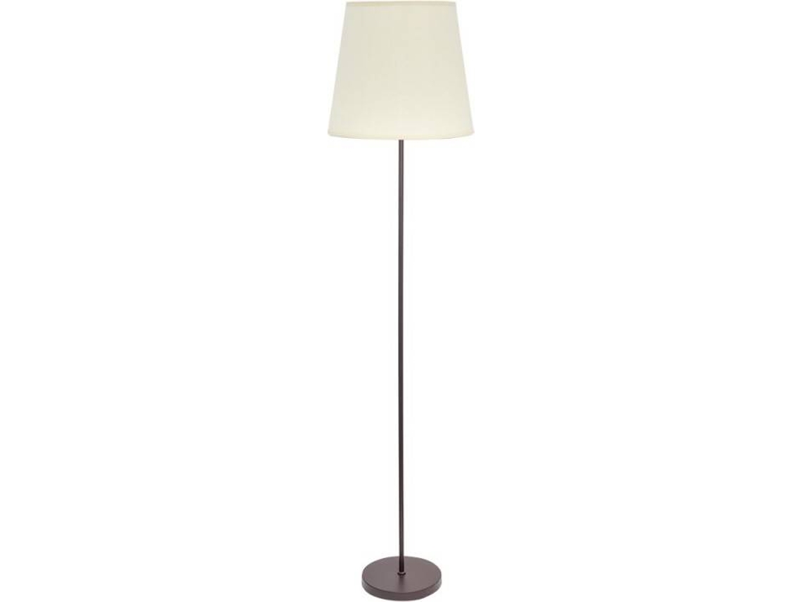 Candeeiro de Chão FABRILAMP Maldivas (Castanho - Metal, Tecido - 175x40 cm)