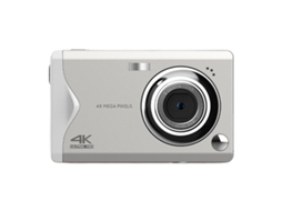 Halinuia Câmera Digital Estudantil 4k Autofoco Tela Ips 3,0 Polegadas Estilo Slr