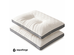 Almofada Cervical Ergonómica Látex Respirável 48 X 74 Cm