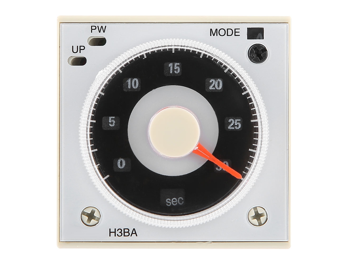 Relé Temporizador Retardo H3ba-n Botão De Controle 8 Pinos 220vac