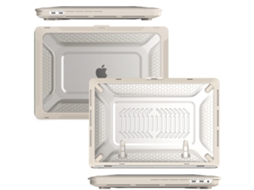 Capa para Macbook Pro13 2018/2020 Concha de Suporte Damasco XIAOMOYU
