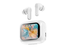 Fones De Ouvido Sem Fio Bluetooth Intra Auriculares Lx 10 Com Tela Sensível Ao Toque Colorida, Ancenc E Cancelamento De Ruído Duplo Ly Ebike