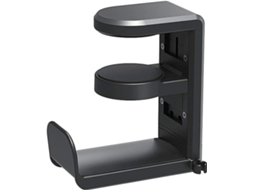 Lurelia Estação Gaming Para Auscultadores E Comandos, Suporte Vertical, Para Comandos, Metal, Preto, Acesso Fácil Firme