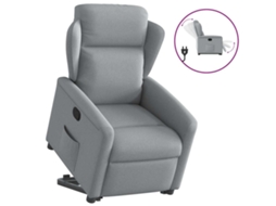 Stand Up Recliner Chair, Stand Up Recliner Chairs Vidaxl Cinzeto Tecido