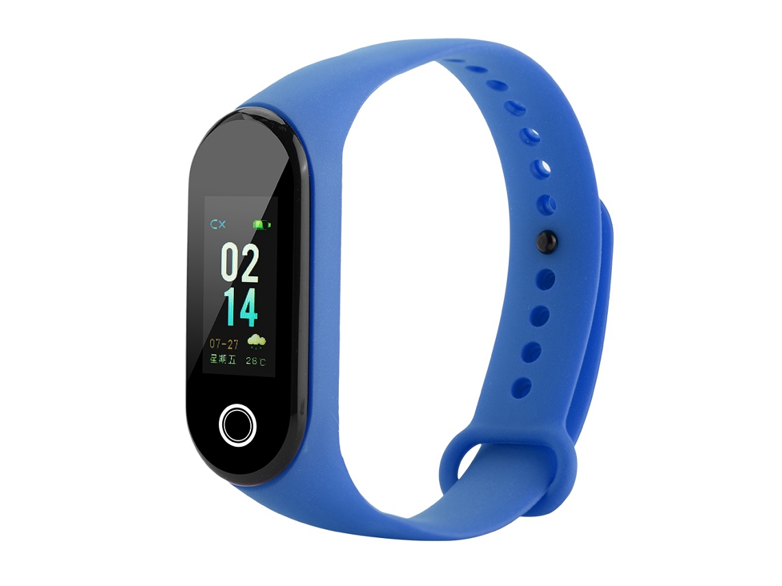 Pulseira Esportiva M30 com Monitor de Frequência Cardíaca e Pressão EOOCOO