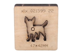 Molde de Corte em Liga de Aço YURU com Modelo de Cachorro