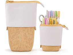 Estojo telescópico, mochila escolar, porta-lápis, organizador escolar, material de escritório para meninas, mulheres e adultos, Miraflow
