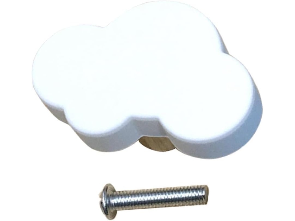 Puxador De Porta Infantil Em Formato Nuvem, Puxador De Porta Para Quarto Infantil, Puxador De Gaveta Fofo Em Pvc Estilo