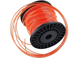 Linha De Cortador De Nylon 2.4mm X 100m, Forma Estrela, Alto Desempenho, Compatível Com Acessórios De Trimmer De Jardim