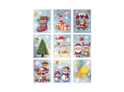 Adesivos Natal Decorativos Janela 2026