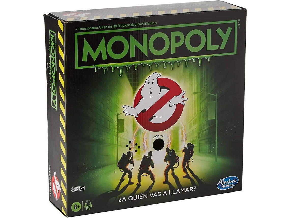 Jogo de Tabuleiro HASBRO Ghostbusters (Idade Mínima: 8 - Versão em Espanhol)