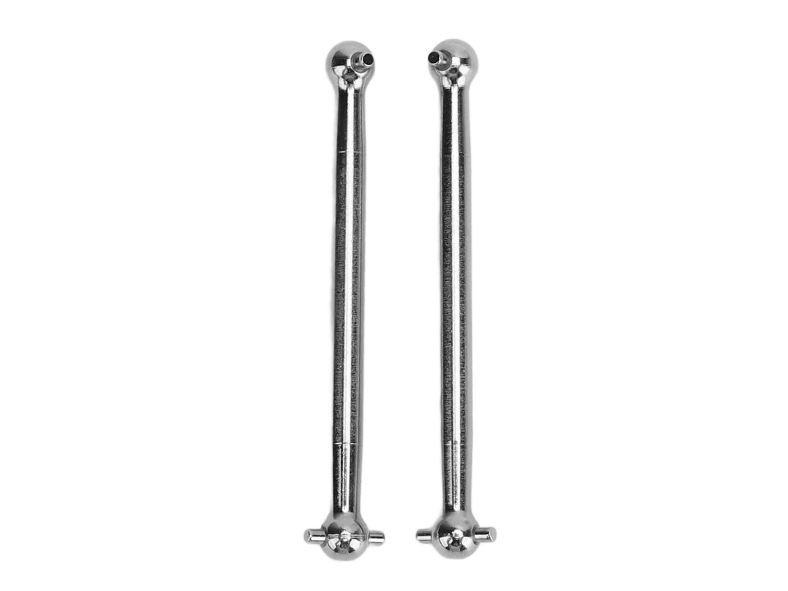 2pcs Eixo De Transmissão De Ferro Para Carro Controle Remoto Wltoys 124008 124010 Controle Preciso Baixo Ruído