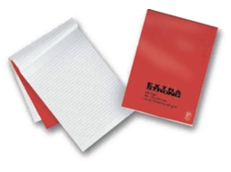 Caderno e Bloco Extra Forte PIGNA Vermelho