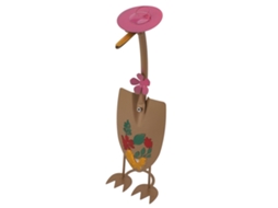 Ornamentos De Pá De Patos Em Arte De Ferro Para Jardim