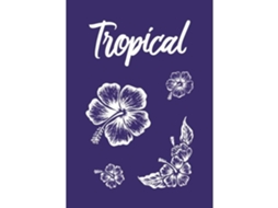 Estêncil autoadesivo têxtil especial A5 Hibiscus espátula - Rayher Not Relevant