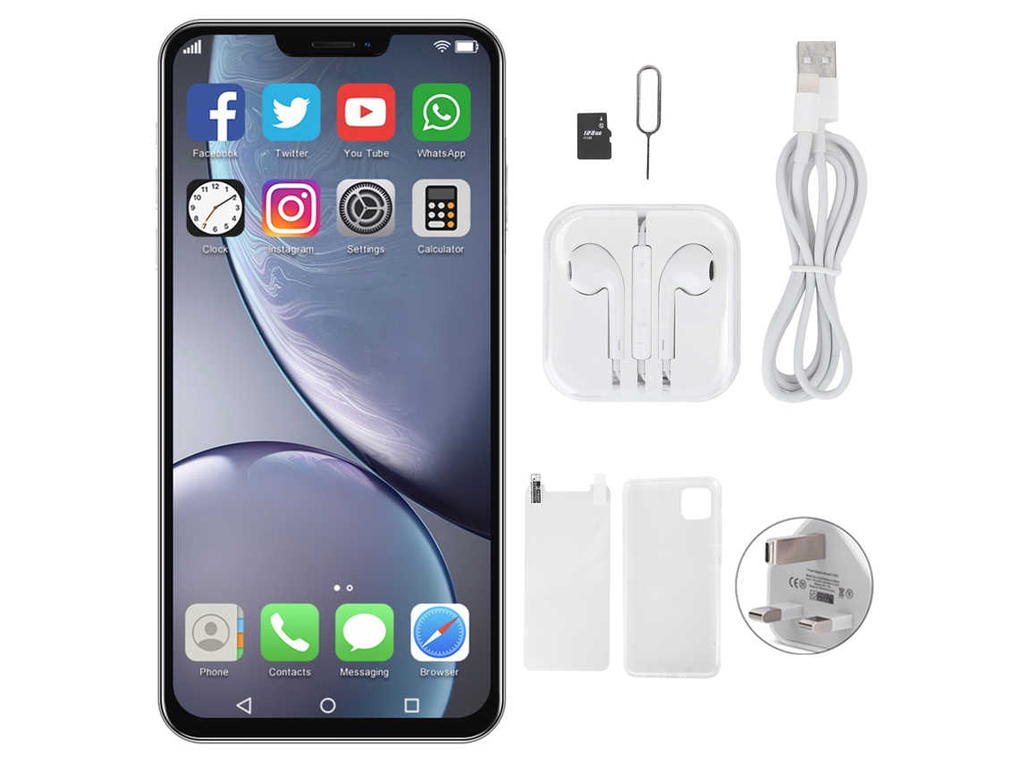 Smartphone Laxiscreed Com Tela De 6,7" Notch Hd E Dual Sim Para Uso Diário
