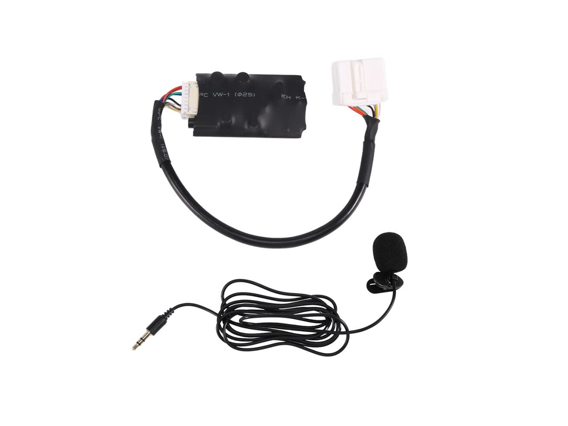 Adaptador De Áudio Para Rádio Automóvel — Cabo Auxiliar E Microfone (viva-voz) — Accord, Crv, Fit, Siming_yua