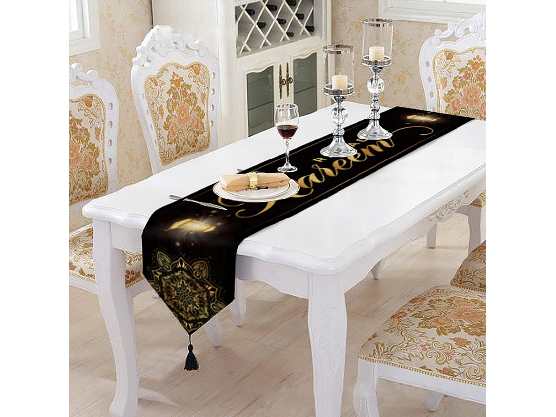Laxiscreed Tapete Ramadan 33x183cm Para Decoração Natalícia E Festiva