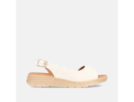 Sandálias De Mulher Marila Shoes Paradise Pele Branco (39)