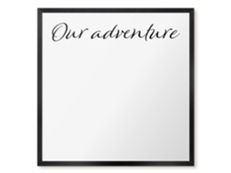 Magnetic Board Our Adventure For The Living Room Espelharte (50x50 Cm)