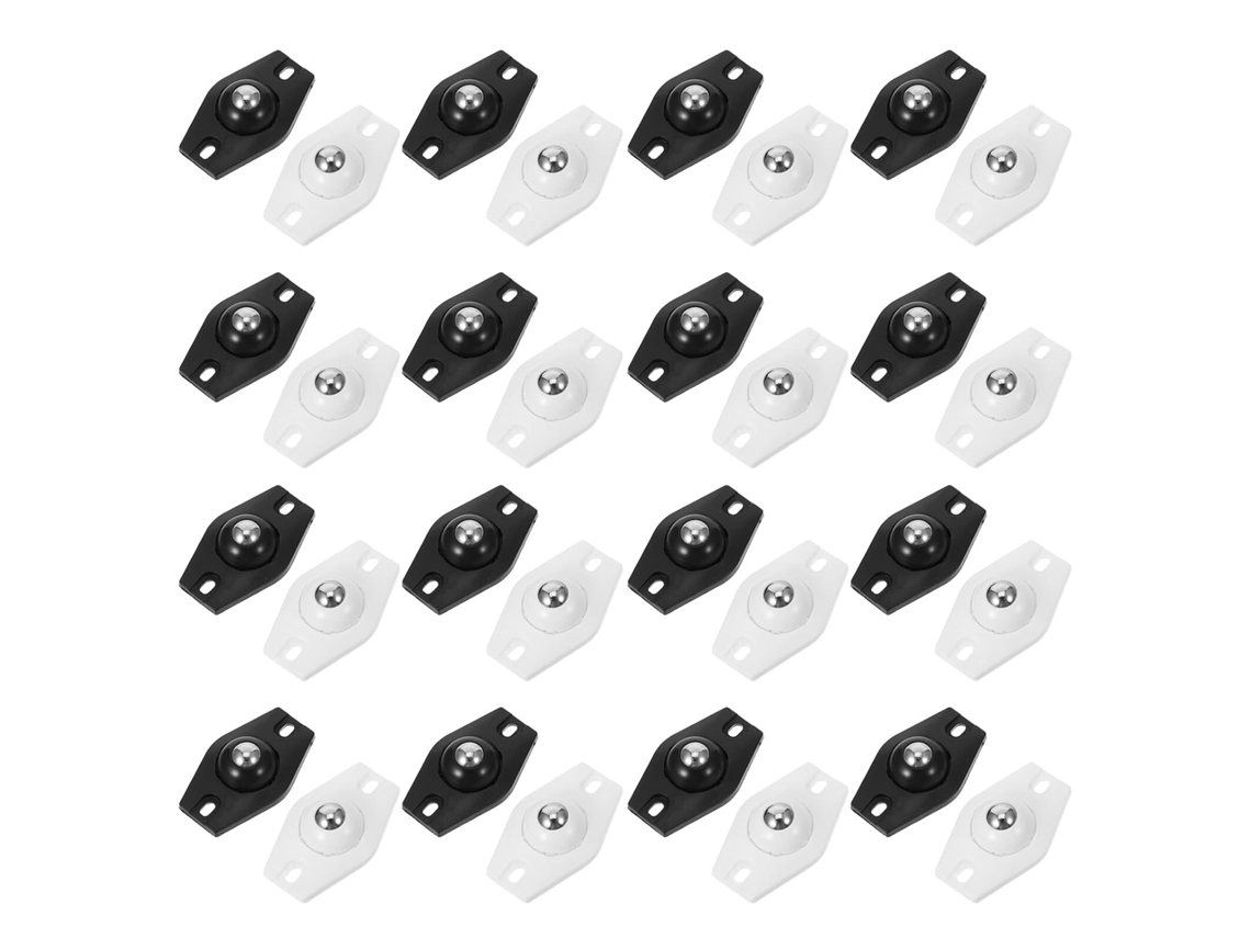 Rodízios Autoadesivos Giratórios 360° Pretyzoom Para Móveis, Mini