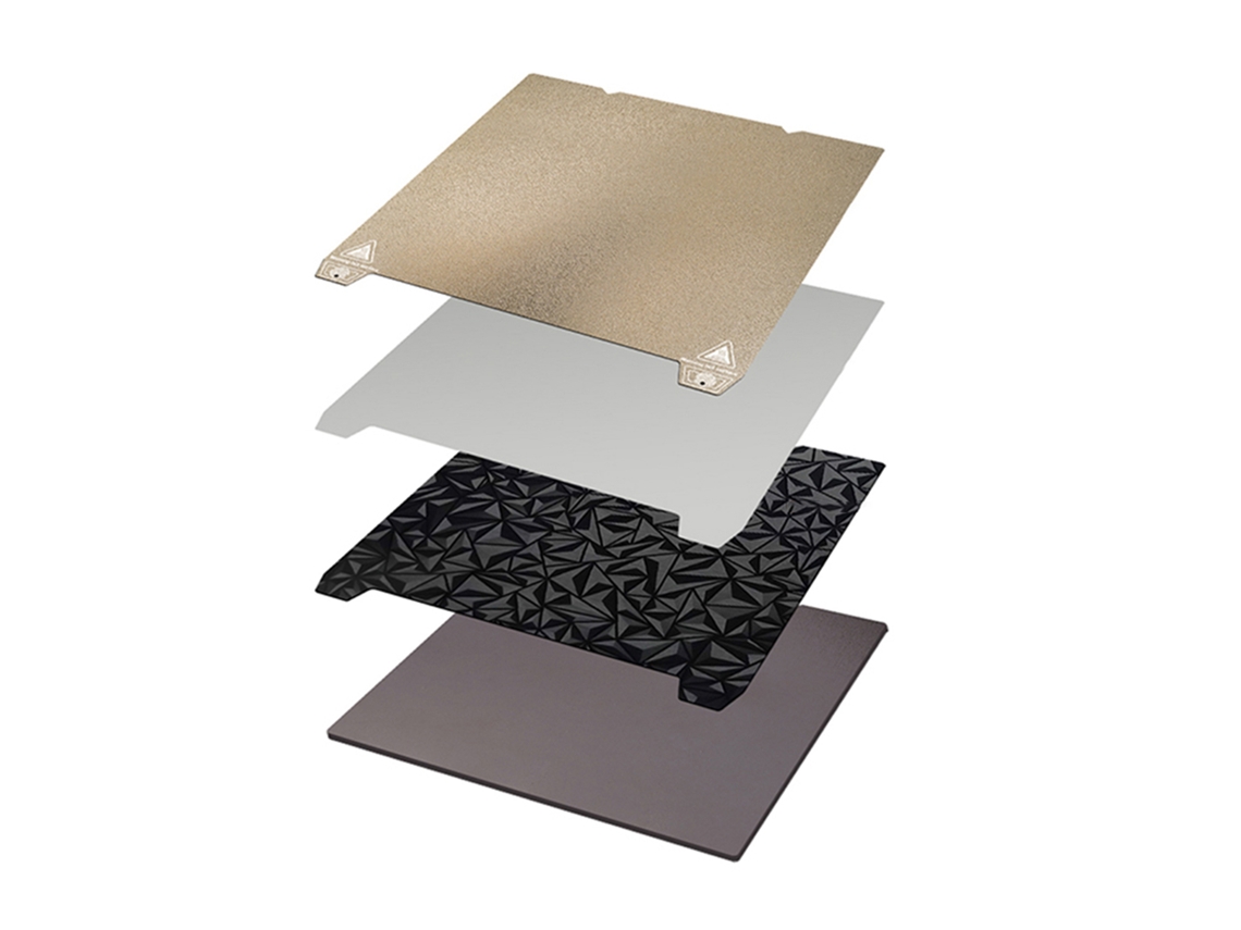 Base Pei Peo Para Impressora 3d Ender-3 S1/s1 Pro/end-5 S1/k1 Superfície Texturizada/lisa 235x235mm