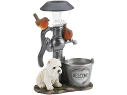 Estátua de Animal Solar Nova Line com Luz LED, resina, marca S/MARCA