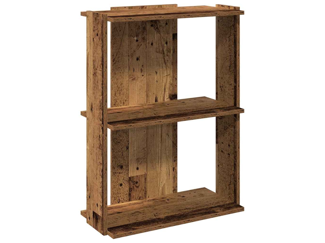 Bookcase, Bookcases Vidaxl Marrom Madeira Processada (60 X 30 X 80 Cm)