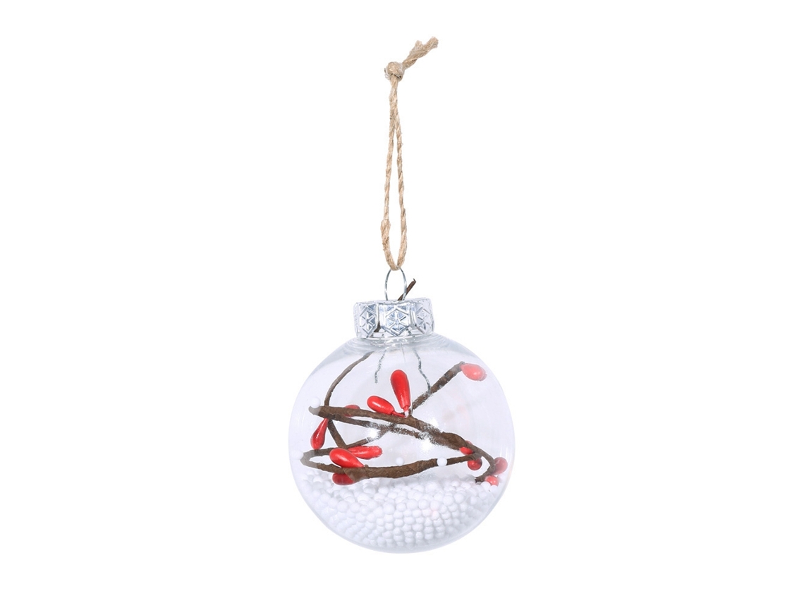 Laxiscreed Enfeite De Vaso Transparente Para Decoração De Casa E Natal