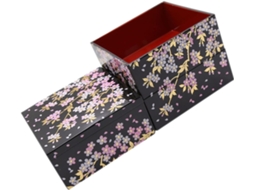Lancheira Bento Japonesa, Três Modelos, Flor De Cerejeira, Lancheira Segura Em Abs, Multifuncional Para Escola