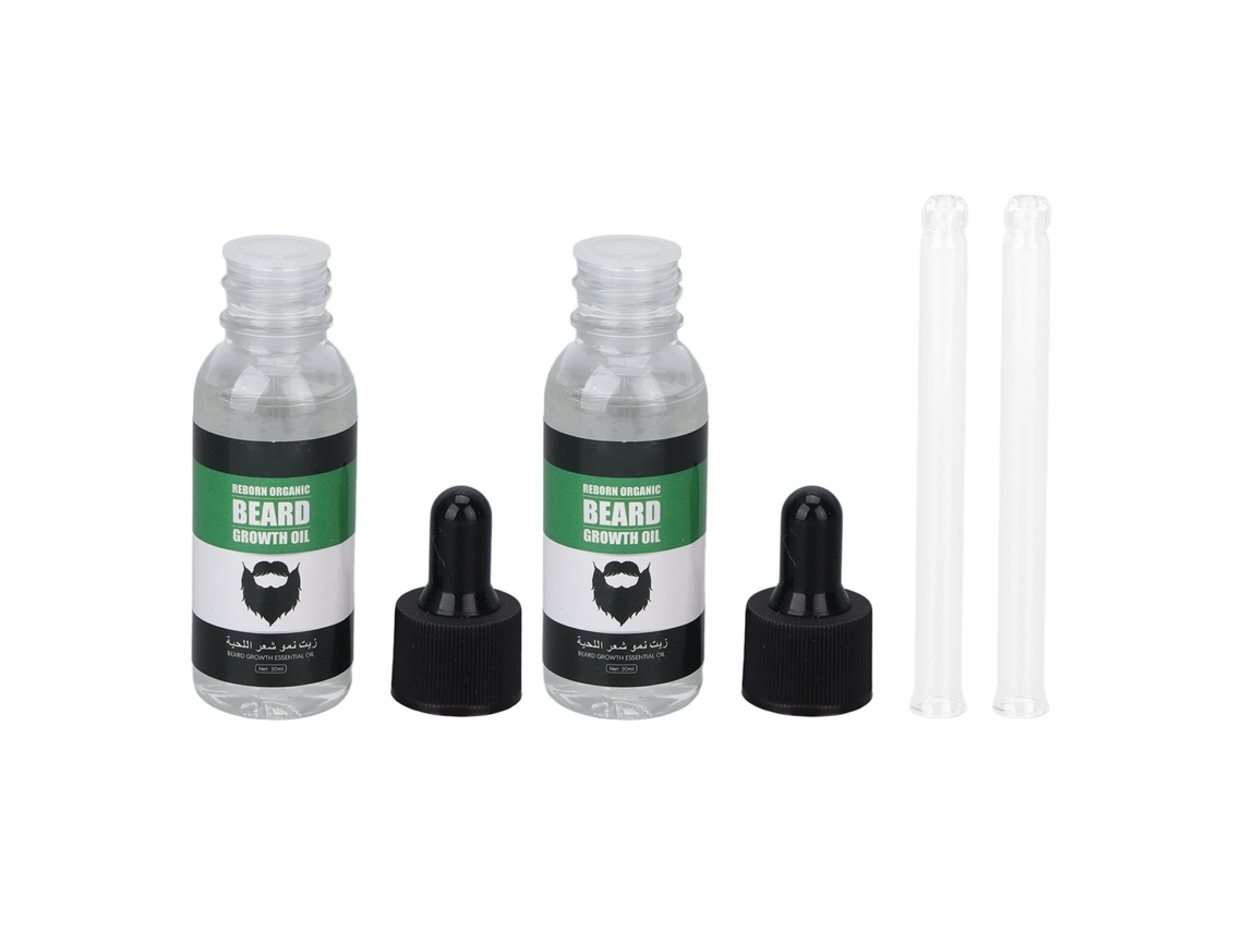 2026 aceite para Barba 2 Piezas 30ml Nutrientes Naturales Hidratante Nourishing Absorción Rápida Acondicionador para Hombres