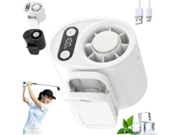 Ventilador de Cinto HENTEN HOME Resfriamento Ajustável 100 Níveis Branco