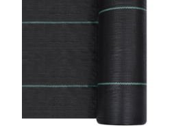 Tela para Controlo de Ervas e Raízes Pp 2x25 M Preto MAISON EXCLUSIVE