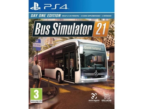 Jogo Bus Simulator 21 Day One Edition Jogo Ps4 JUST FOR GAMES