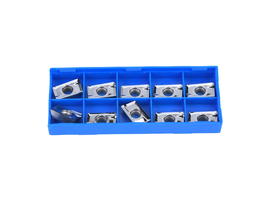 10pcs Apkt1604pdfr-ma3 H01 Lâmina De Inserts De Carbeto Para Torneamento Cnc Alumínio Cobre