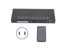 Controlador de parede com 4 portas HDMI 4K EOOCOO com entrada e saída splicing