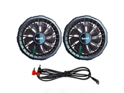 Rebe-ventilador De Enfriamiento Para Ropa De Verano 12v Abanico Para Chaquetas Trabajadores De Construcción