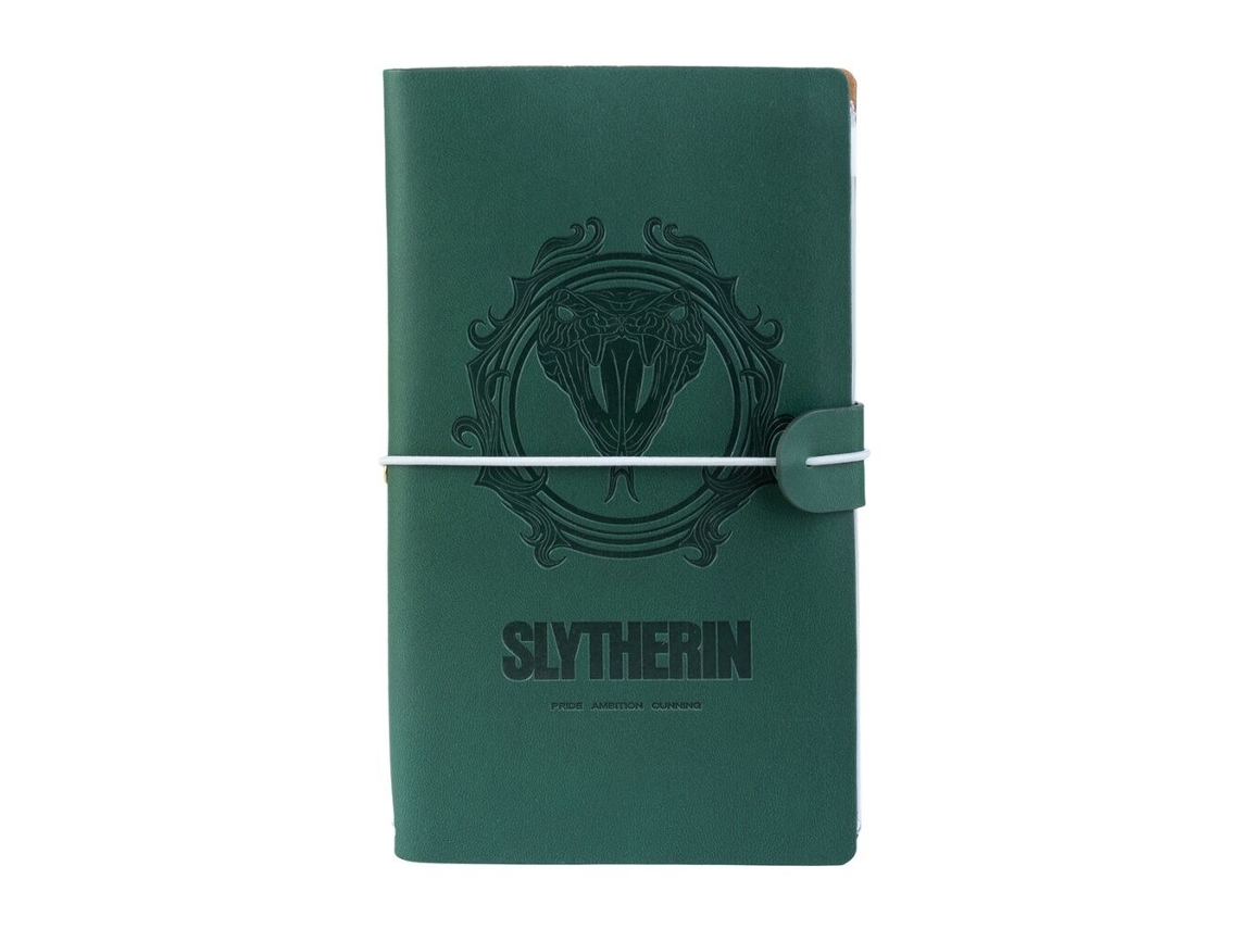 Caderno de Viagem da Sonserina com Páginas Pautadas e Marcador de Páginas BRILVIBERA