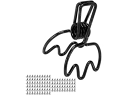 Clips De Metal Duráveis Fichário, 100 Unidades, Design Elegante Prender Papéis Com Segurança No Escritório 1