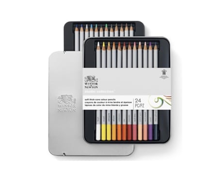 Conjunto de 24 Lápis de Cor Winsor & Newton