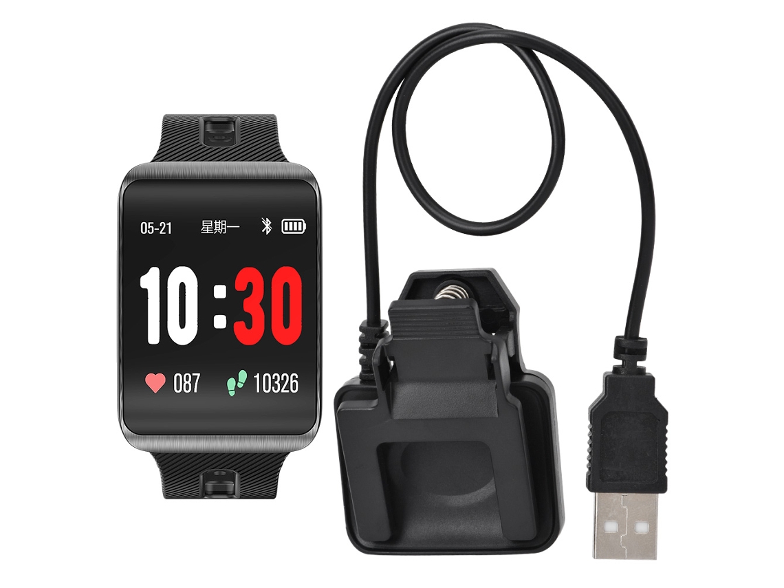 Pulseira Bluetooth EOOCOO com monitoramento cardíaco