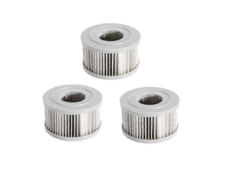 3pcs Hepa Filter For Jv85/jv85 Pro/h9 Pro Vacuum Cleaner Gray_ozo