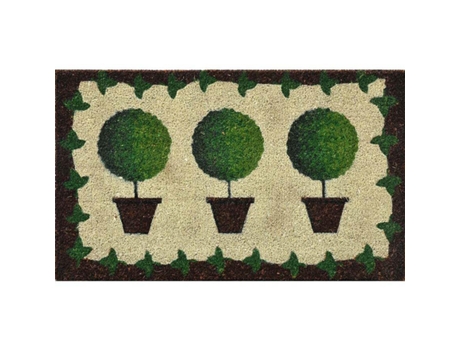 Tapete para Entrada Vasos de Plantas