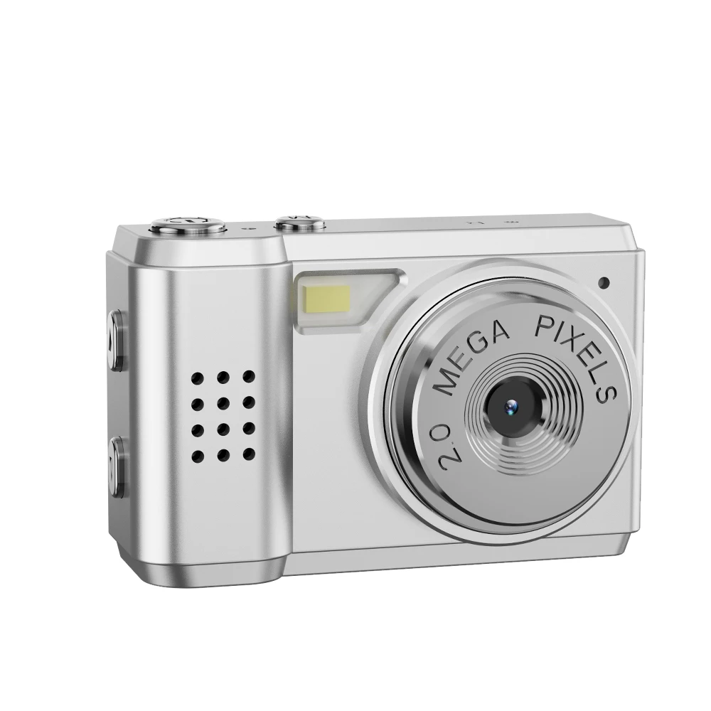 Mini Câmera com Tela, Sensor Cmos, Gravação de Vídeo Hd 1080p MDUG (prata 64 Gb)