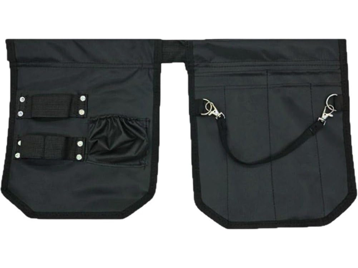 Bolsa para ferramentas com vários compartimentos, bolsa pequena e multiuso para ferramentas de eletricista, organizador de ferramentas