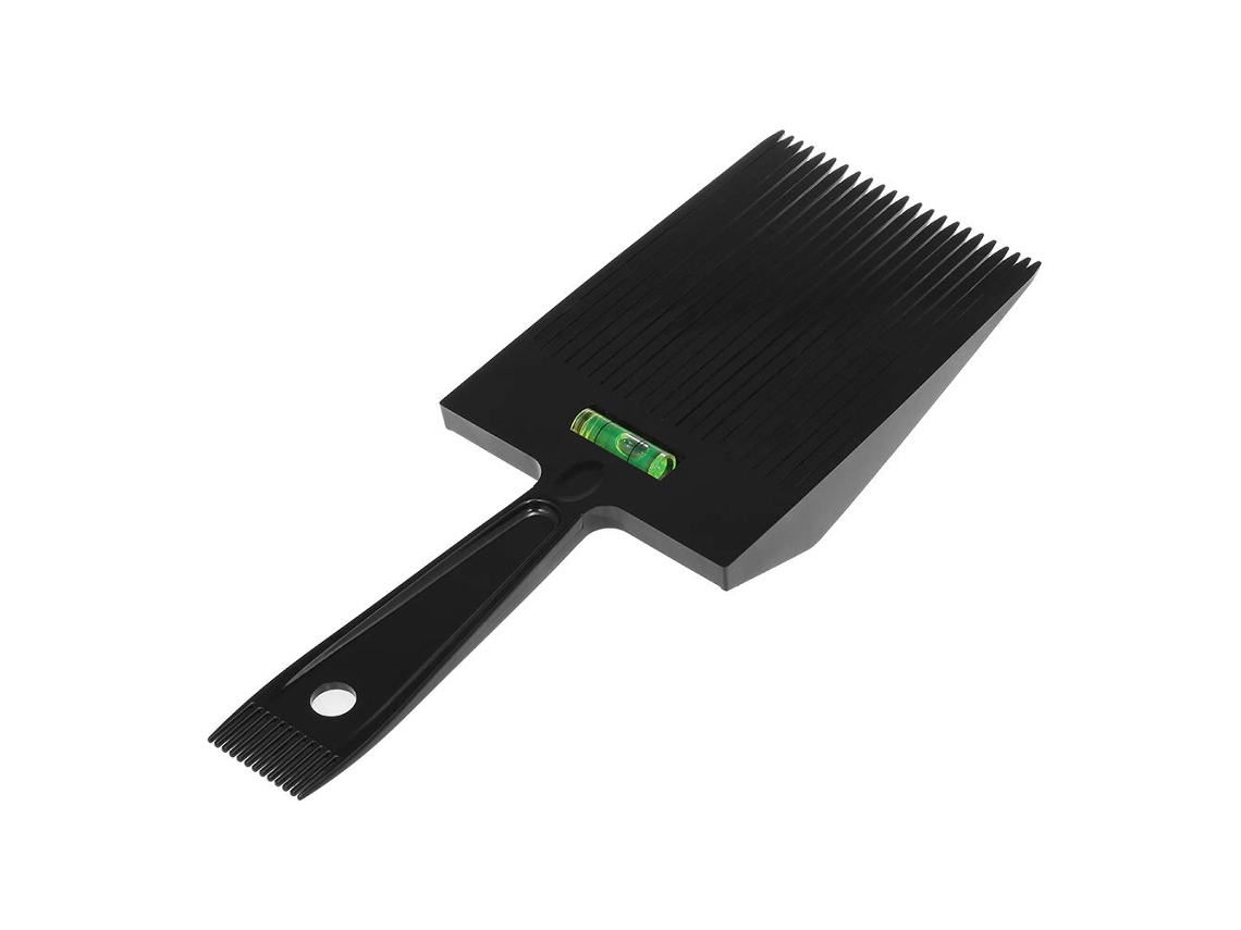 Pente De Cabeleireiro Com Dentes Largos Preto Brilvibera