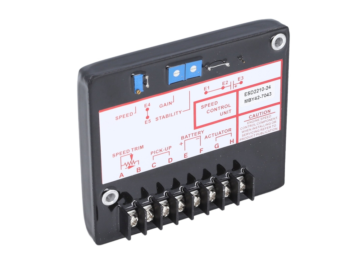 Controlador De Velocidade Para Gerador Elétrônico 12-24vdc