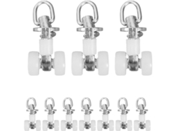 Rodízios Duplos Para Trilho De Cortina Collbath, 20 Peças