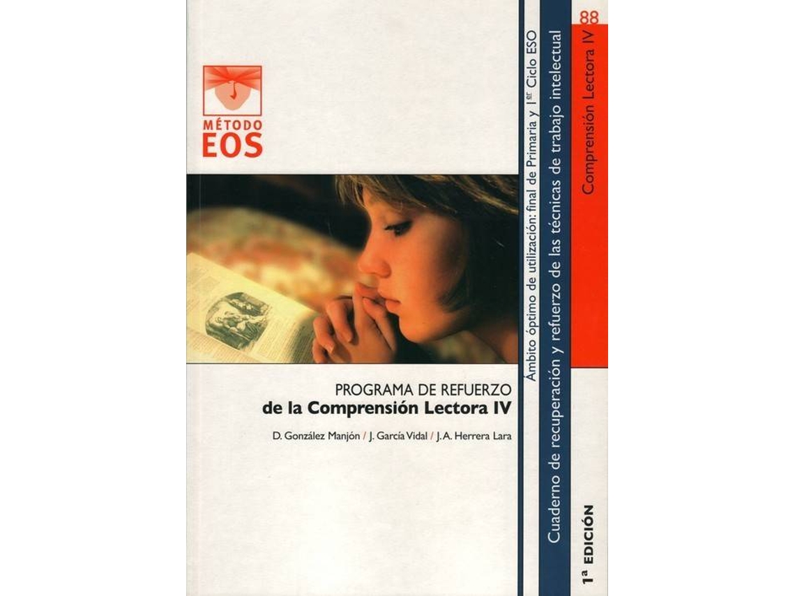 Livro Programa Refuerzo Comprension Lectora Iv de Daniel Gonzalez Manjon (Espanhol)