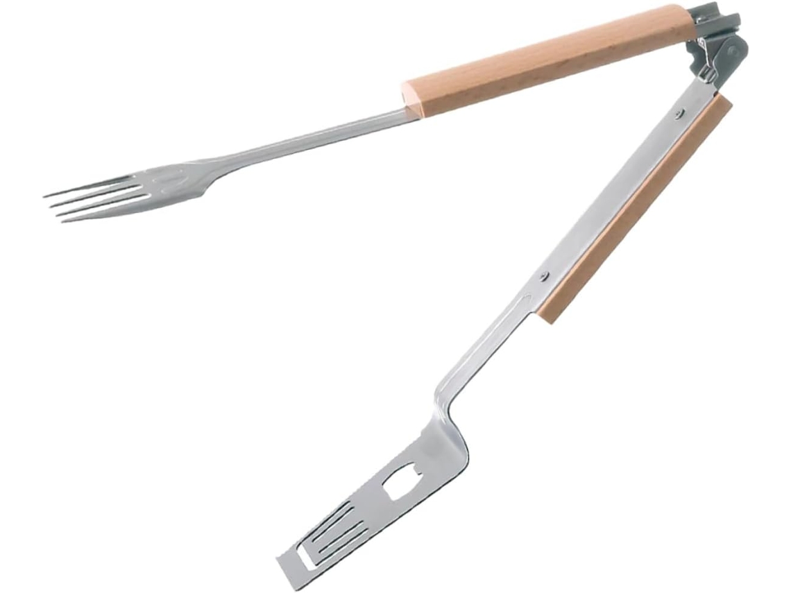 Pinça De Cozinha Multifuncional Em Aço Inoxidável, Pinça Portátil Para Churrasco, Prevenção De Queimaduras Para Camping